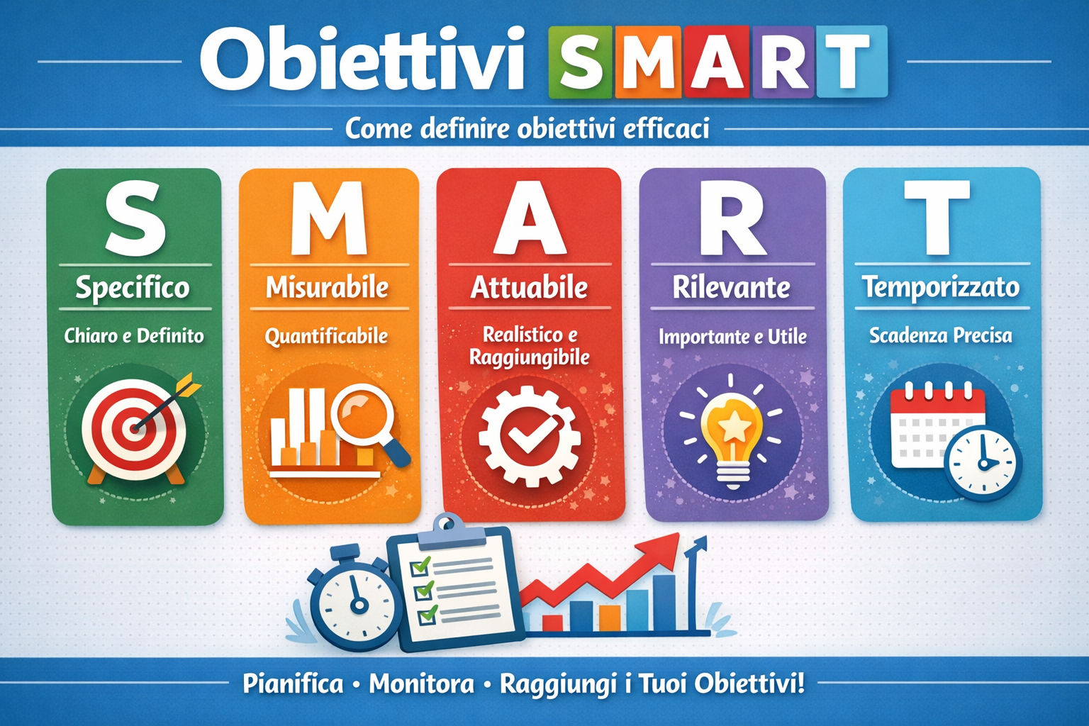 Agenda dell'eguaglianza. Gli obiettivi SMART